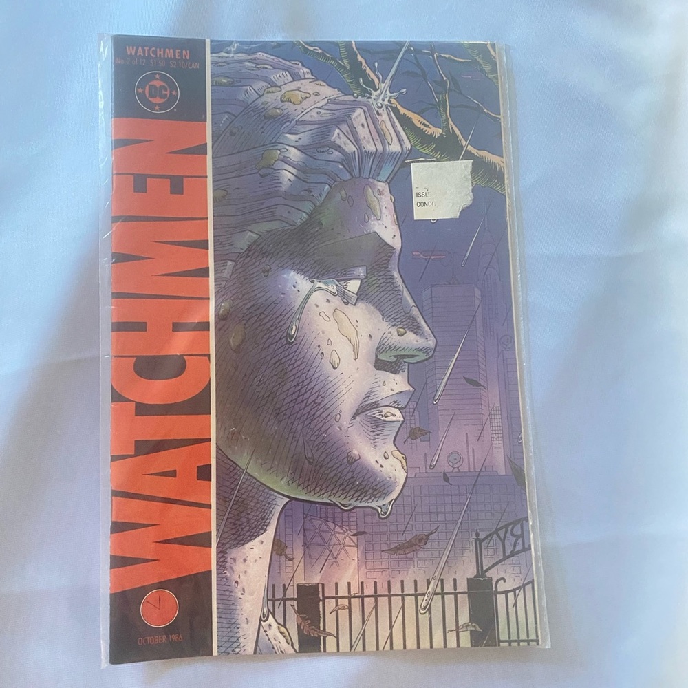 Watchmen Comic Book Lot-Issues #2,#3,#5,#6(1986-1987)-Sealed Collectors Edition